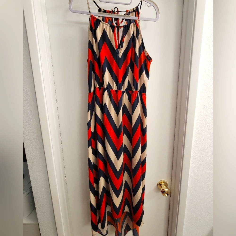 Maxi mid calf length summer dress